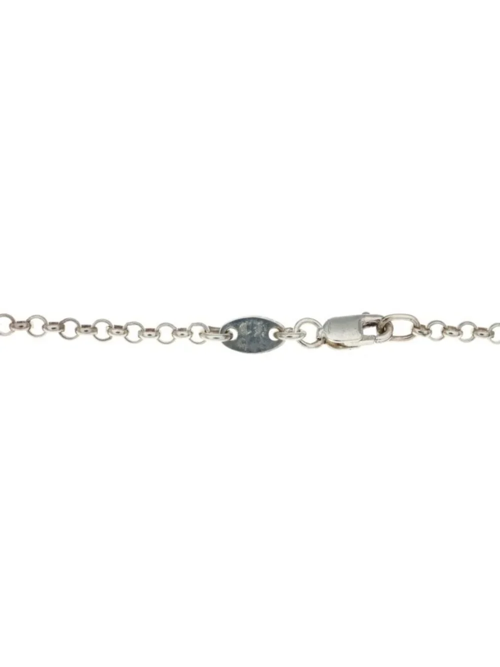 Chrome Hearts Neckchain Roll Chain Necklace 20 Inch Silver